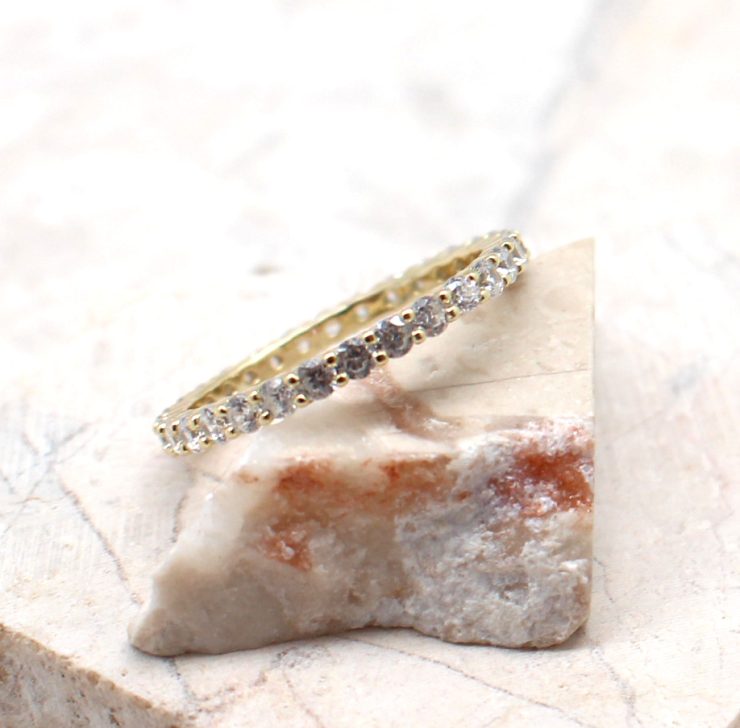 A photo of the The Gold Forever Band Ring product