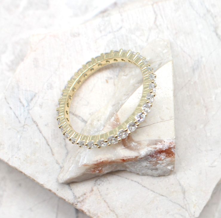 A photo of the The Gold Forever Band Ring product