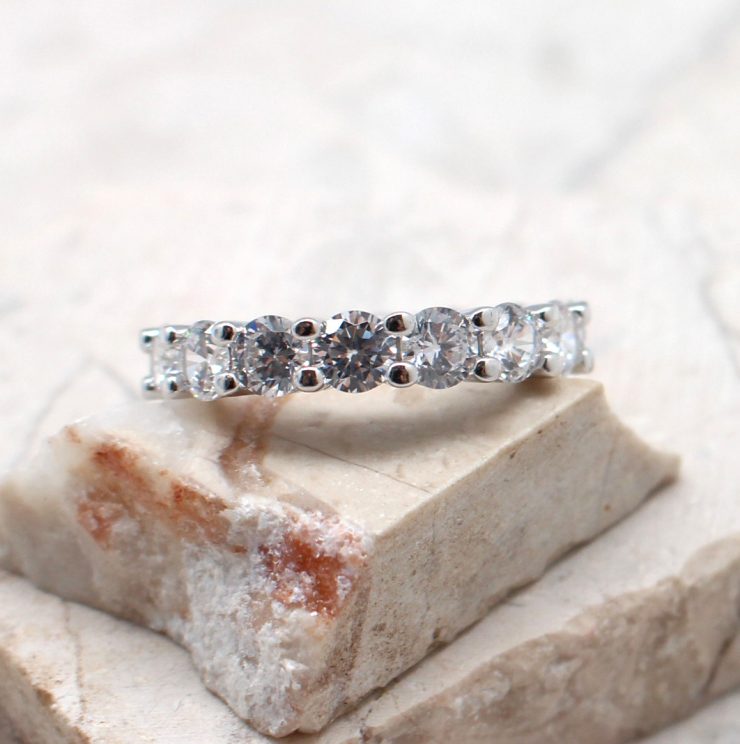 A photo of the The Sparkle Band Ring product