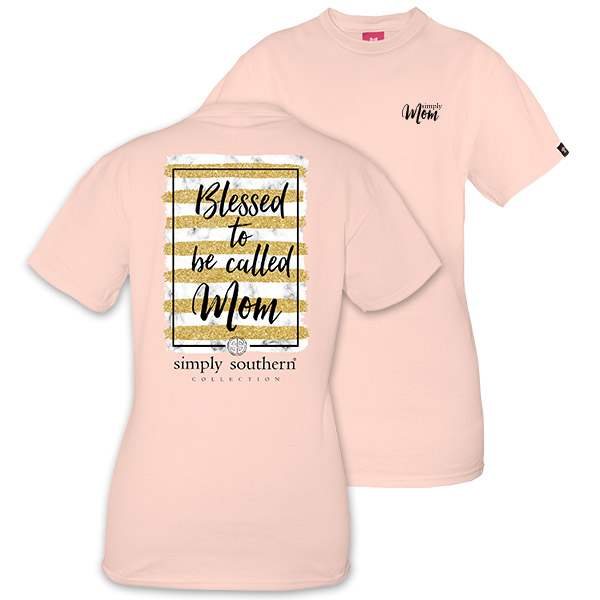 simply southern blessed mama shirt