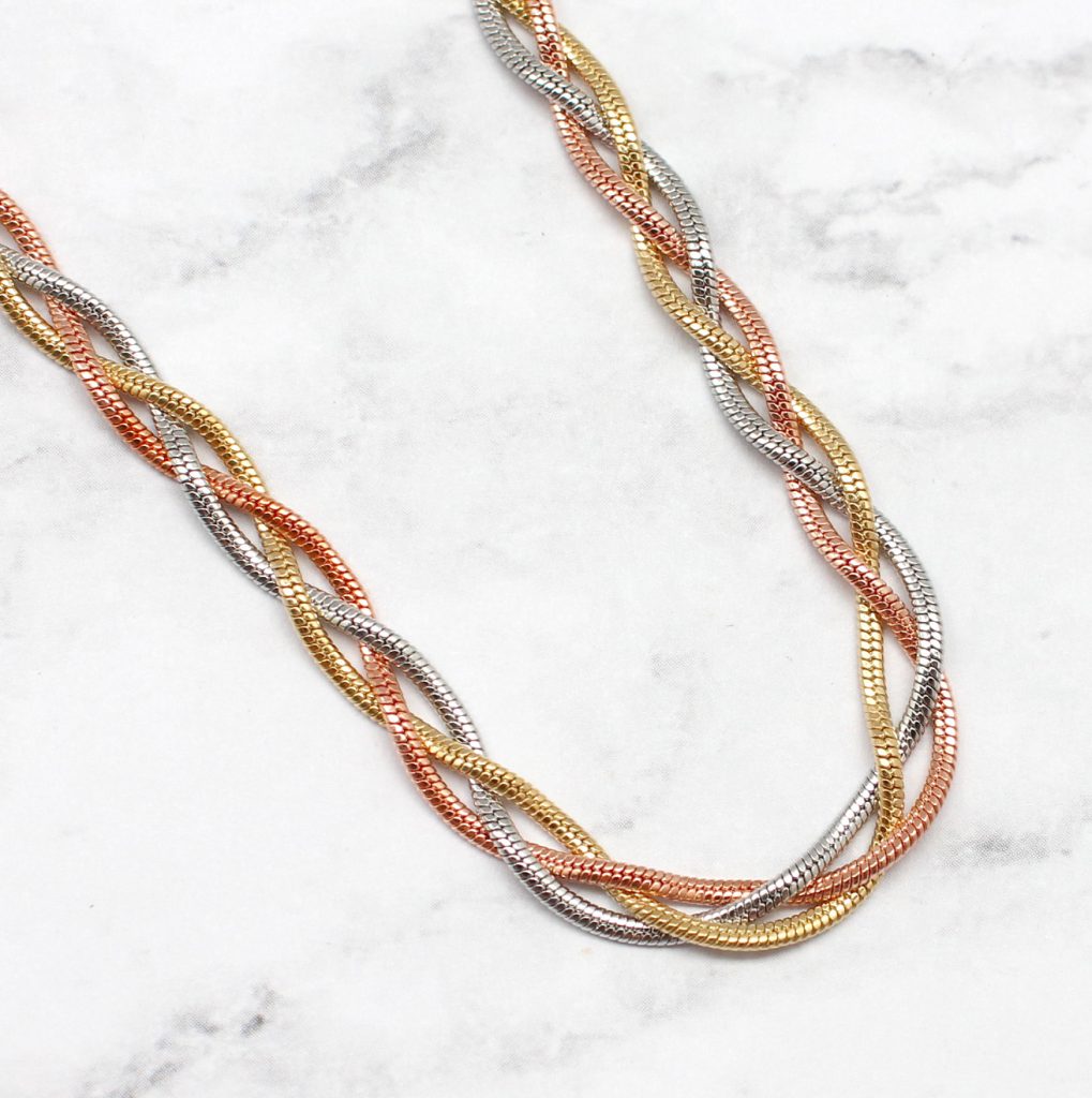 Braided and Beautiful Necklace Best of Everything Online Shopping