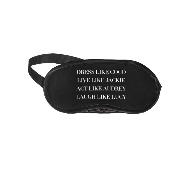 A photo of the Dress Like Coco Sleeping Mask product