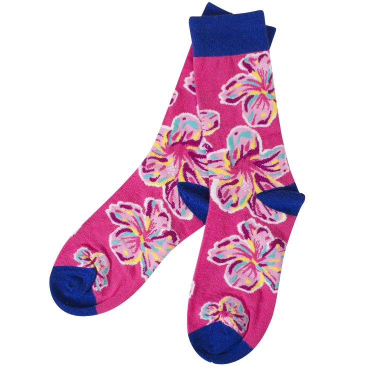 A photo of the Floral Socks product