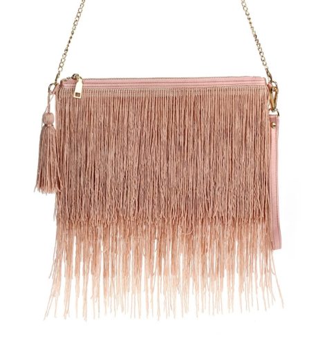 A photo of the Fab Fringe Bag Pink product