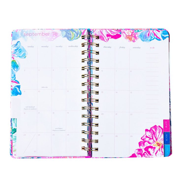 A photo of the Medium Planner In Pink Aquadesiac product