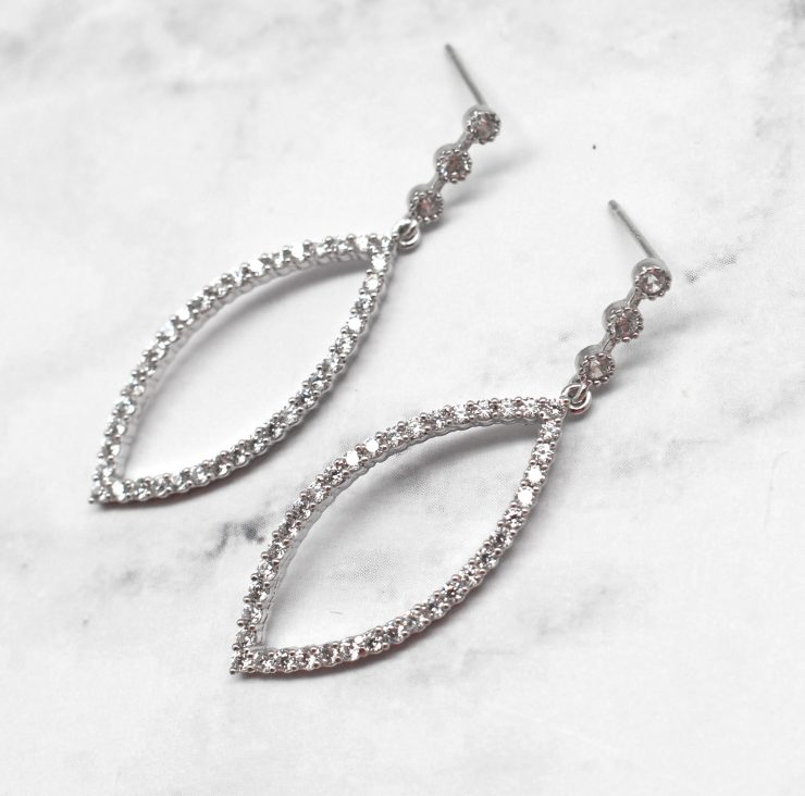 A photo of the The Daring Diva Earrings product