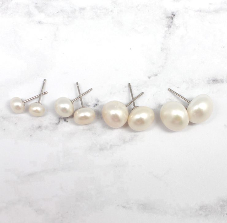 A photo of the The Taya Pearl Earring product