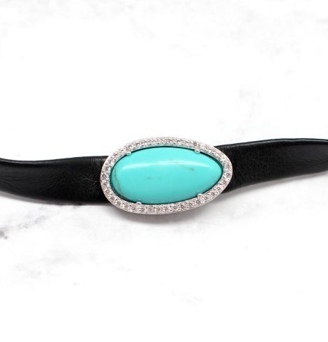 A photo of the The Turquoise Gal Choker product