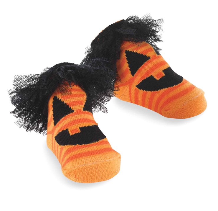 A photo of the Halloween Baby Socks product