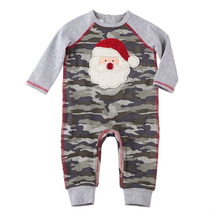 A photo of the Camo Santa One-Piece product