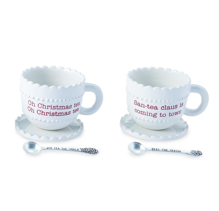 A photo of the Christmas Tea Cup Set product