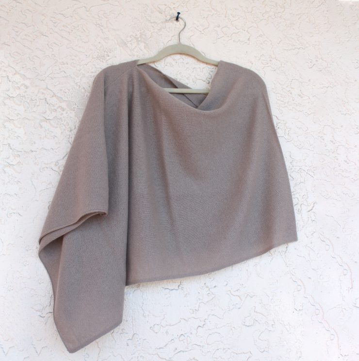 A photo of the Cashmere Poncho product