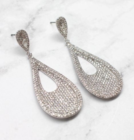 A photo of the Down The Aisle Earrings product