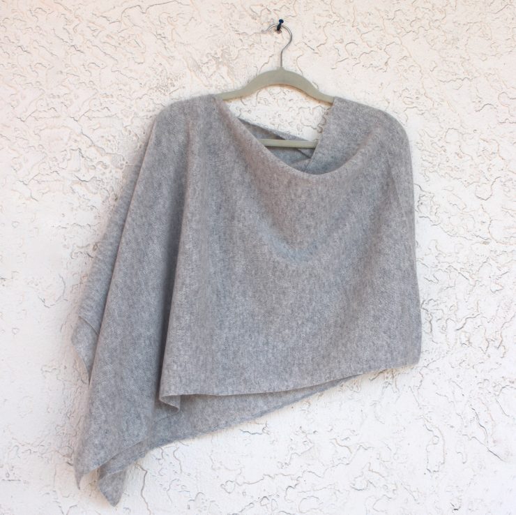 A photo of the Cashmere Poncho product