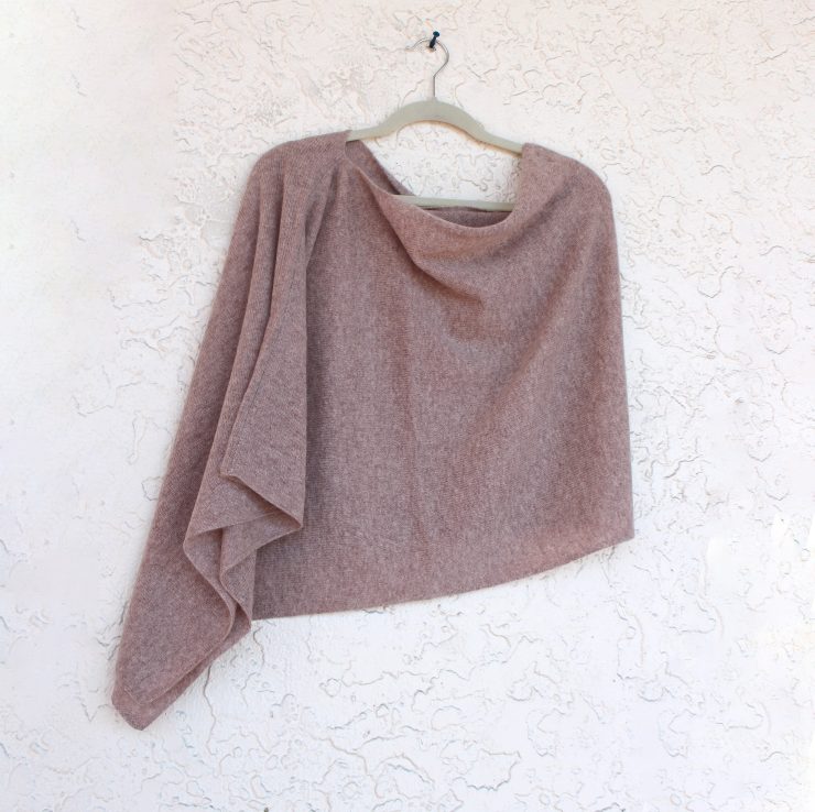 A photo of the Cashmere Poncho product