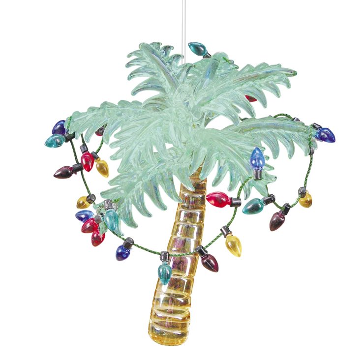 A photo of the Palm Tree Ornament product
