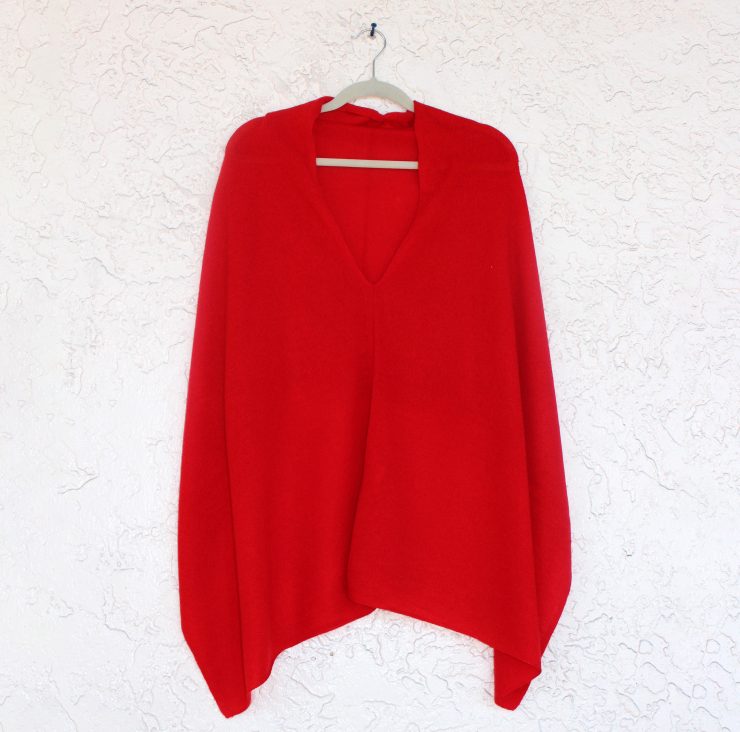 A photo of the Cashmere Poncho product