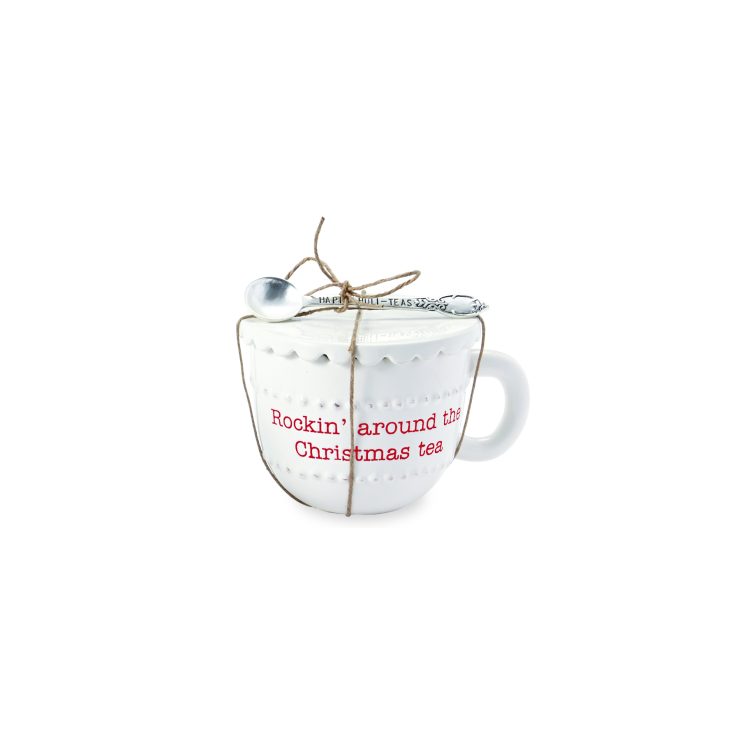 A photo of the Christmas Tea Cup Set product