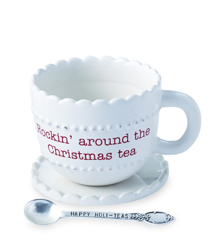 A photo of the Christmas Tea Cup Set product