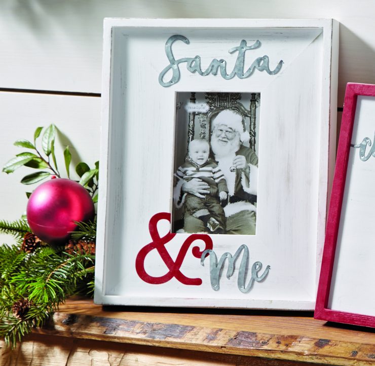A photo of the Santa & Me Frame product