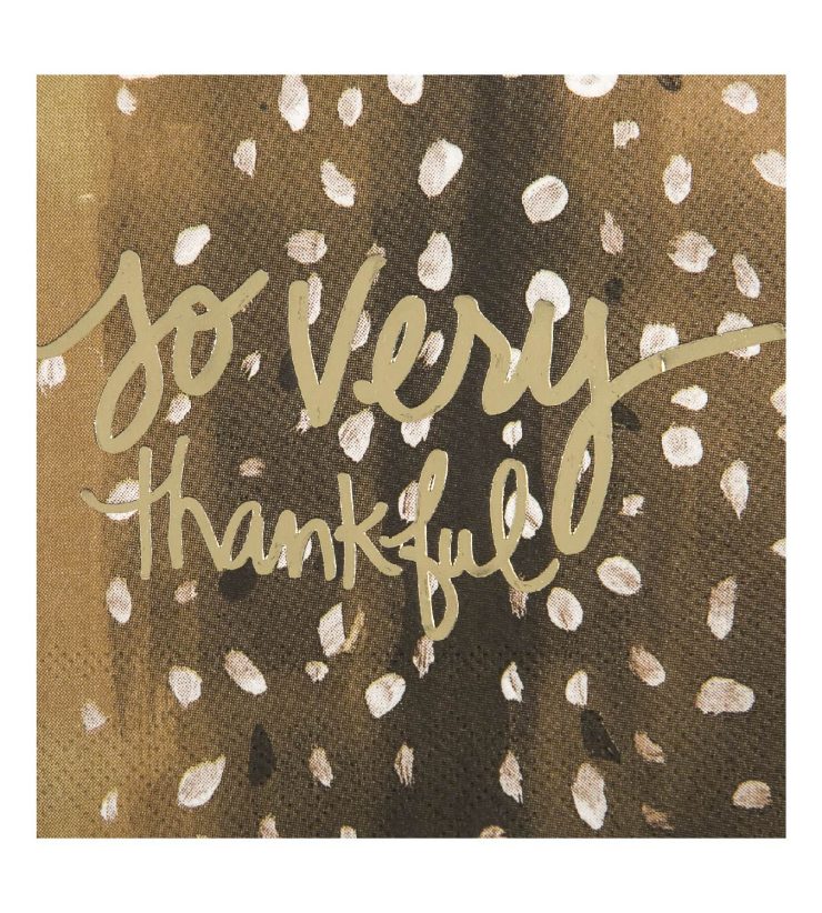 A photo of the So Very Thankful Napkins product