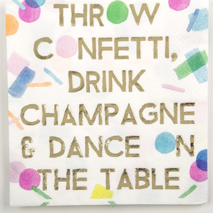 A photo of the Throw Confetti Napkins product