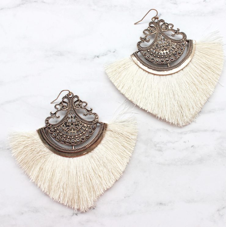 A photo of the The Vintage Babe Earrings product