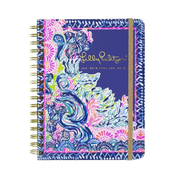 A photo of the Large 12 Month Agenda In Seaside Menagerie product