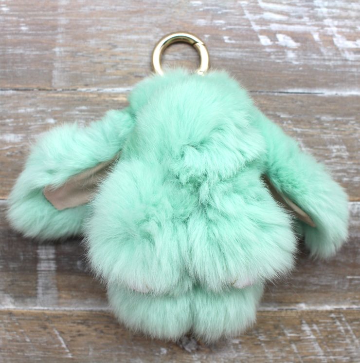 A photo of the Faux Fur Bunny Keychain product