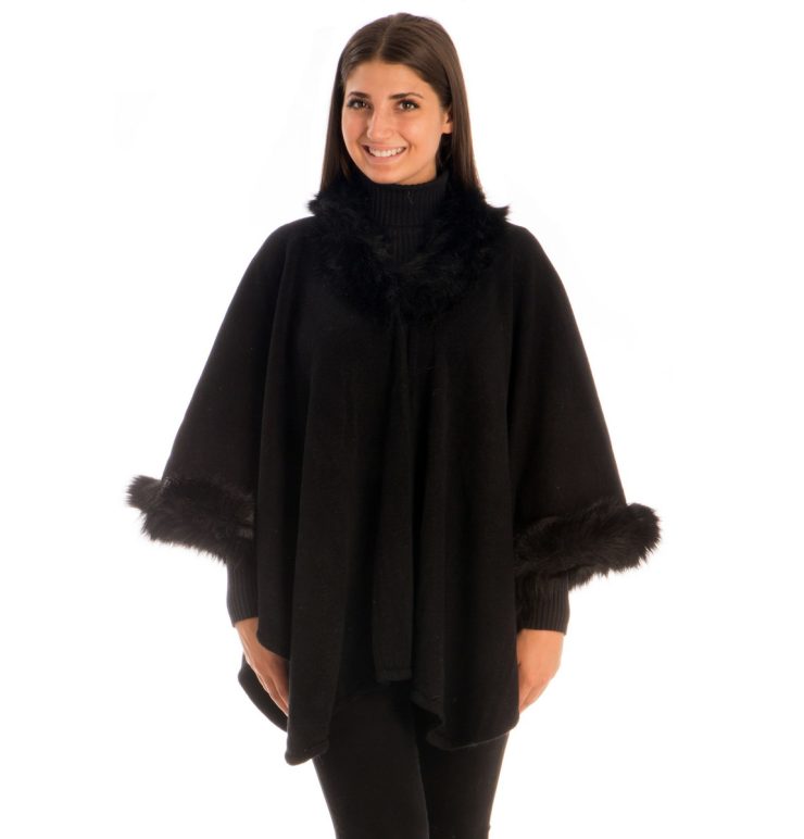 A photo of the Faux Fur Wrap product