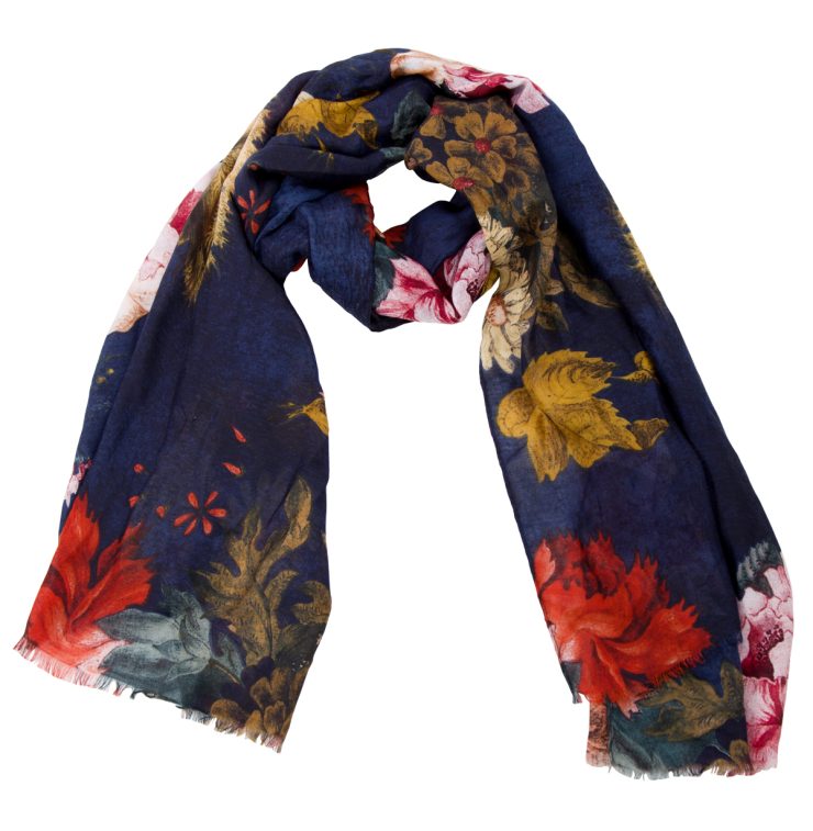 A photo of the Flirty Floral Scarf product