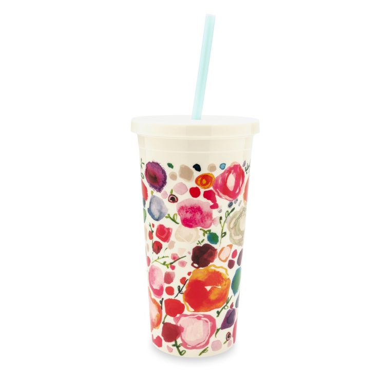 A photo of the Floral Insulated Tumbler product