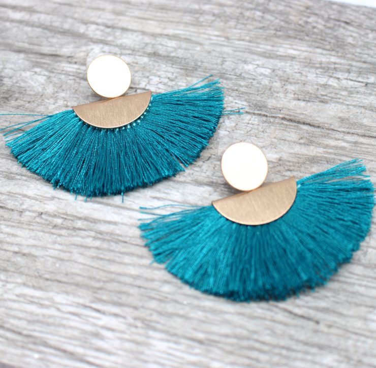 A photo of the Fringe Fever Earrings product