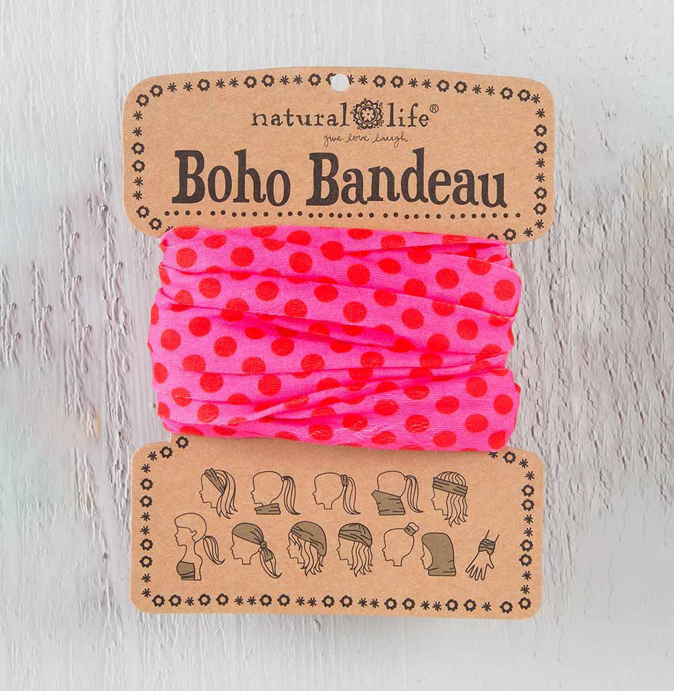 polka dot bandeau