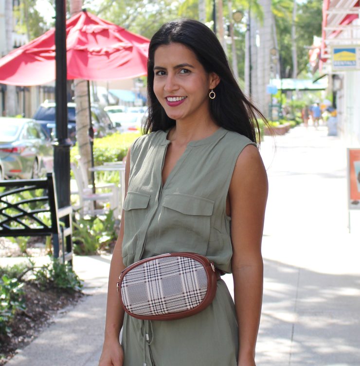 A photo of the Proper Plaid Fanny-Pack and Cross Body Bag product