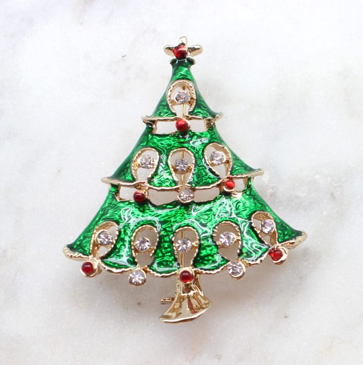 A photo of the Rockin' Around The Christmas Tree Pin product