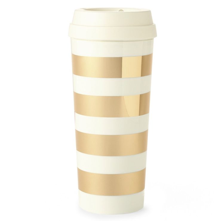 A photo of the Gold Stripes Thermal Mug product