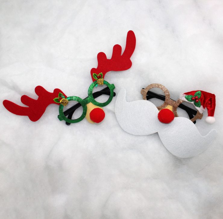 A photo of the Christmas Funny Face Glasses product