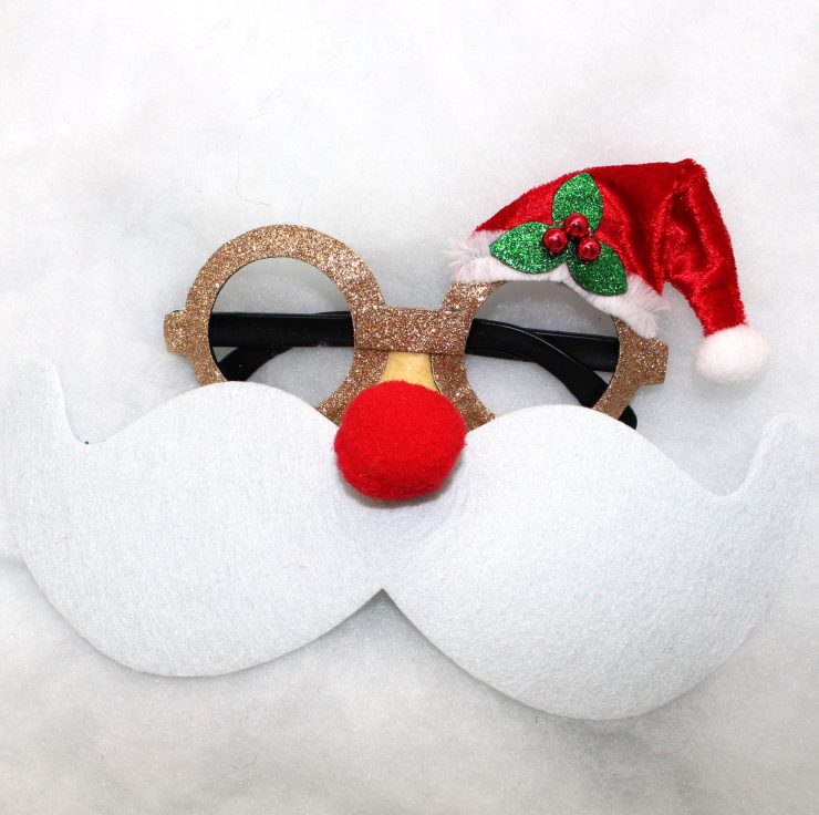 A photo of the Christmas Funny Face Glasses product