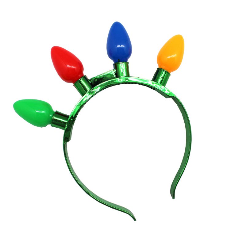 A photo of the Christmas Lights Headband product