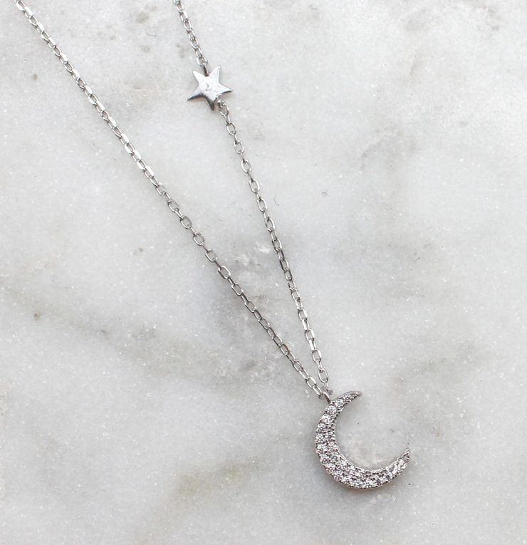 Over the moon necklace Clearance