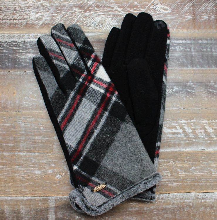 A photo of the Perfect Plaid Gloves product