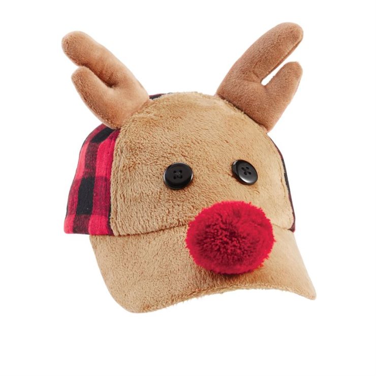 A photo of the Reindeer Buffalo Check Hat product