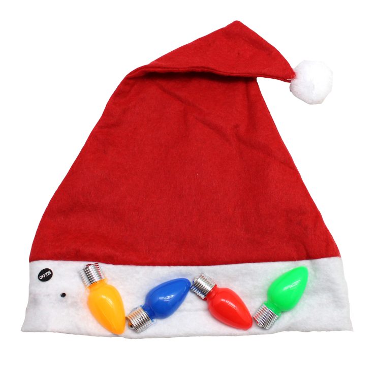 A photo of the Light-Up Santa Hat product