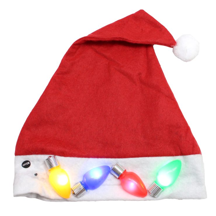 A photo of the Light-Up Santa Hat product