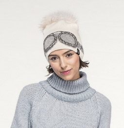 ski hats with pom poms