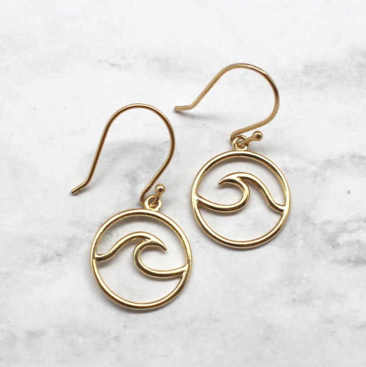 A photo of the Wave Earrings product