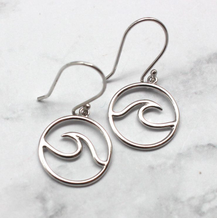 A photo of the Wave Earrings product