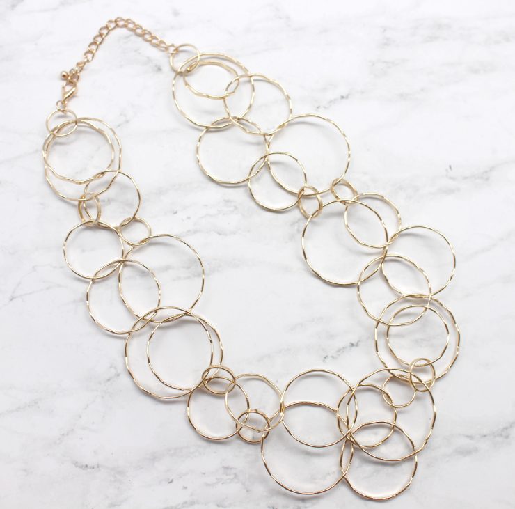 A photo of the Bubble Link Necklace product