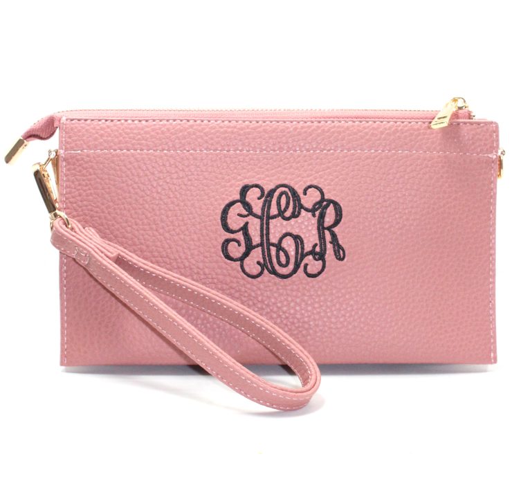 A photo of the Simply Classic Wristlet - Monogram Me! product